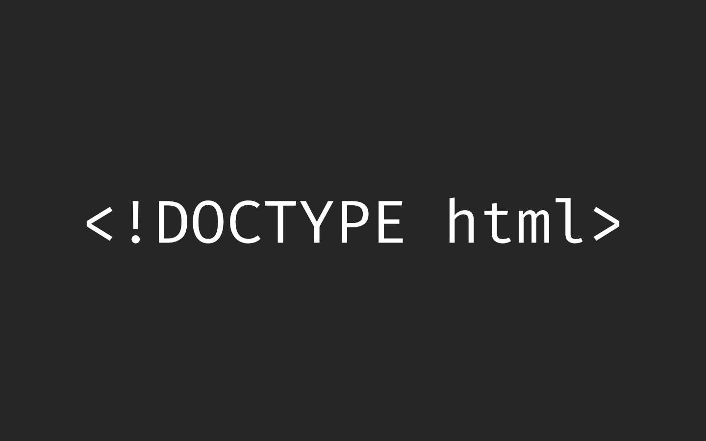 HTML is beautiful