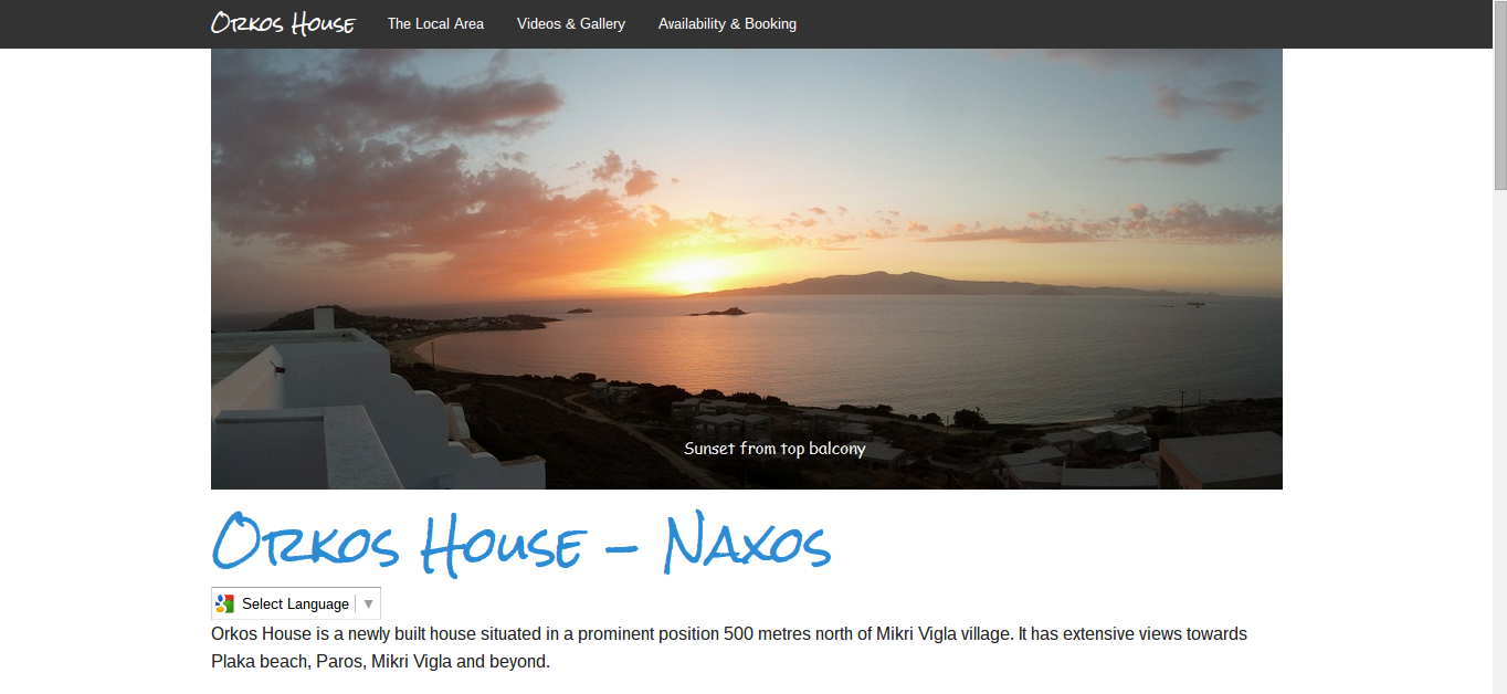 Orkos House Website