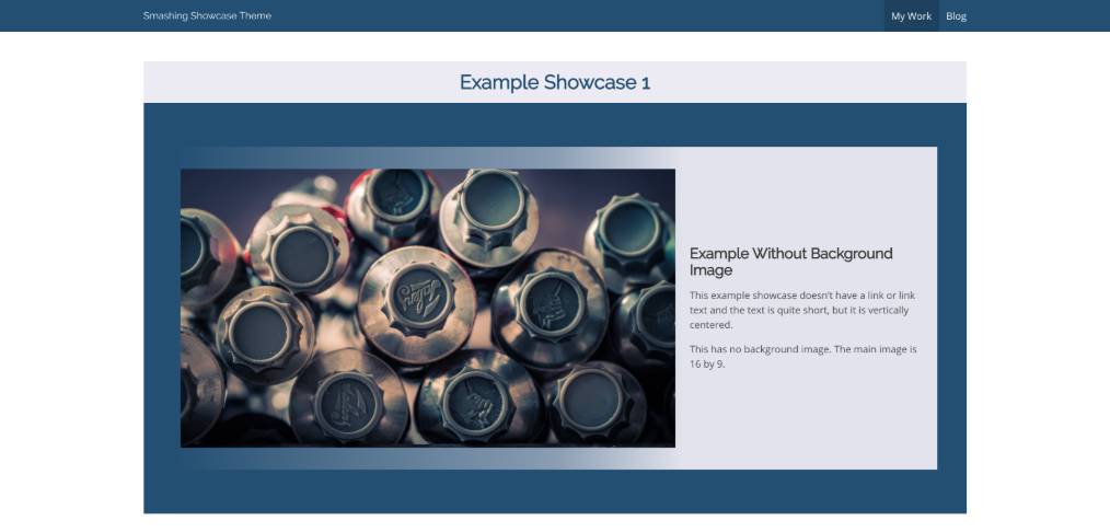 Showcase Example